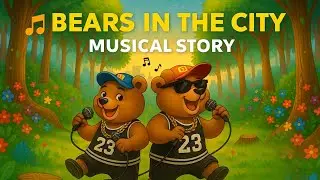 Bears InThe City 🐻 | #MusicalStory | #LittleListeners | Eco Tale for Kids | Nature Song Story #rap 