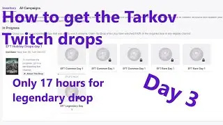 Only 17 hours for Legendary drop | How to get EFT Holiday Drops day 3 | Escape from Tarkov
