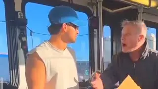 SEE WHAT THE OLD MAN DID WHEN HE WAS SLAPPED FOR PREACHING IN A BUS 😱 #trending #viralvideo #love