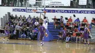 Cap Hoops Play of the Day DeMatha's Terrell Allen - 3-Point play to end 3rd quarter 2/4/2015