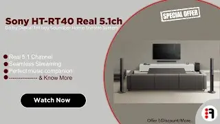 Sony HT RT40  Review, Tall boy Soundbar Home Theatre System @ Best price in India