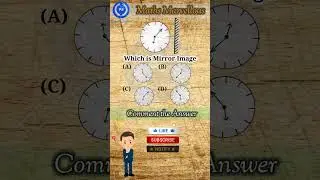 Mirror Diagrams Questions 31 || Target - FOUNDATION COURSE | OLYMPIAD EXAM | BOARD | NTSE EXAM |