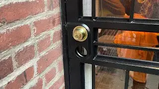 New Security Door with a Conversation with Our Elders