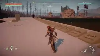 Horizon Zero Dawn exploring out of the map