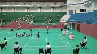 Sri Aman Badminton Junior Championship 2025 Zakir vs Wei Hao Final match (Part 1)
