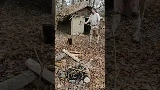 Routine dicembrina Longobarda! #bushcraft #lafara #longobardi
