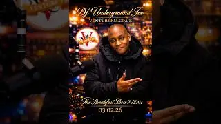 DJ Underground Ice - Venture FM.CO.UK Tne Breakfast Show 9-12 PM 03.02.26