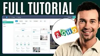 Учебное пособие по Zoho Website Builder (2025) Создавайте сайты для новичков