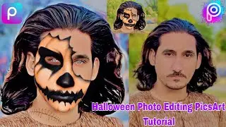 Halloween Photo Editing PicsArt Tutorial Mukamal Tariqa picsart hbtiger5 #picsart #hbtiger