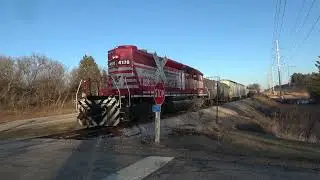 WAMX 4170 Leads A Westbound Local In Evening Sunlight