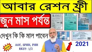 Free Ration 2021 | May And June Free Ration | pradhan mantri garib kalyan yojana