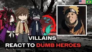 Villains React to Dumb Heroes (Dabi, Light & Kokushibou)- Gacha React US/BR