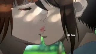 Endorsi x Yoru cute lovely romantic kiss😘 scene😍 || Anime Kiss Scene @a-kun_