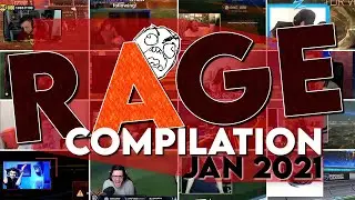 ROCKET LEAGUE RAGE COMPILATION! January 2021