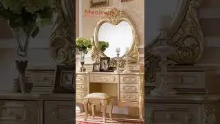 Luxury hand-carved dressing table sets ✨