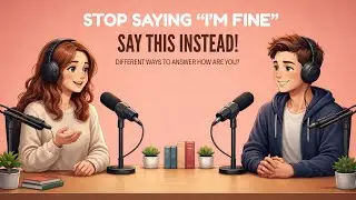 English Podcast To Learn English | How Are You? Different Ways to Answer | Learn English Fast