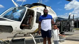HELICOPTER EXPERIENCE PART 2#viral #flynyon #5thbirthday #nyc
