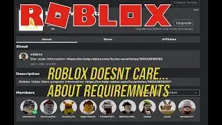 Roblox Rant Exposures #4 - VIDEO STAR PROGRAM REQUIREMENTS