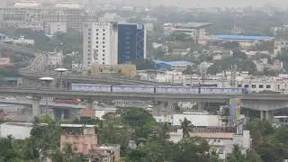 Ad covered Metro train