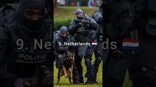 Top 10 Best Police Forces In The World #shorts #short #top10 #ytshorts