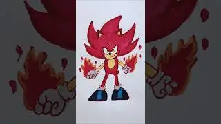 how to draw Sonic step by step drawings #shorts #sonic #drawing #kids