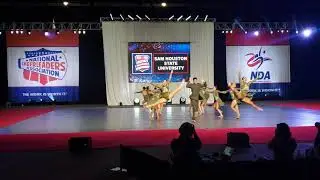 Sam Houston State University Orange Pride Dance Team - Jazz - 1st Place D1 NDA Nationals