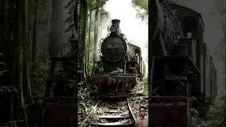 even trains take a break. 🚂 #Gotwald #RailwayMaintenance #CinematicShot #LocomotiveLife #ForestRail