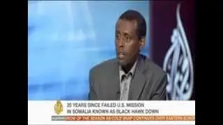 Al-Jazeera Interview with Dr. Afyare Elmi on on the 20th Anniversary of Black Hawk Down Event