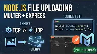 File Uploading in Node.js: Multer with Postman (Single & Multiple Images) part1