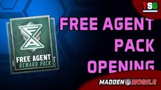 20 FREE AGENT PACKS!!! | Madden NFL Mobile 16