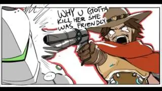 The Friendly Tracer : Overwatch comic dub