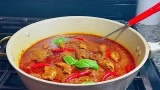 TZ Stew Recipe/Tuo Zaafi stew/Dawadawa stew/beef and goat stew/most popular Ghanaian stew
