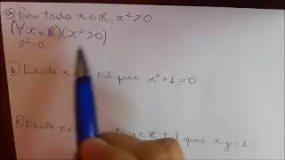 Quantificadores Lógicos - Exercício