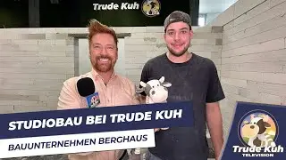 Fortschritte auf der Trude-Kuh-Baustelle: Bauunternehmen Berghaus treibt Studio-Neubau  weiter voran