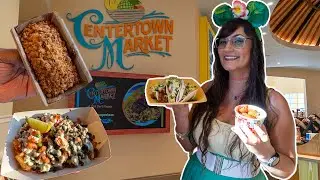 НОВОЕ МЕНЮ в Disney's Caribbean Beach 🍍 Обзор еды в торговом центре Disney World CenterTown Market и Spyglass Grill