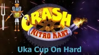 Crash Nitro Kart PS2 N.Tropy Racing in Uka Cup (Hard) (Road to Nitro-Fueled)