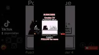 291 Pokemon Blue - Juggler l Cruzian TV
