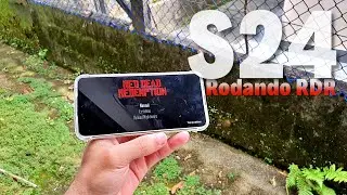 Samsung Galaxy S24 Rodando Red Dead Redemption