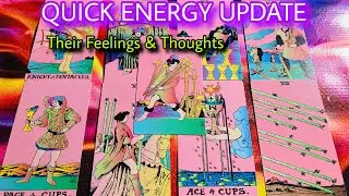 Quick Energy Update 💜💜 Their Feelings & Thoughts 💛💛 Timeless Tarot 💙💙 Hindi-Urdu 💜💜