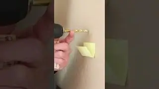 Drilling Into Drywall, DIY Tip