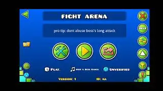 I made a proximity based AI bossfight in geometry dash!