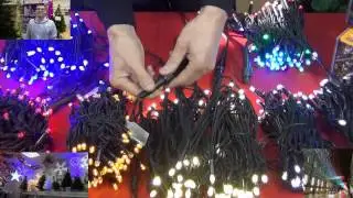 Светодиодная нить 10 м , 100  диодов   LL100 1 2