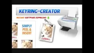 try keyring creator free and see how you can make your own keyrings and fridge magnets even coasters