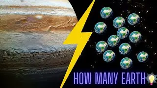 Jupiter vs Earth: Epic Size Comparison Animation 🌌 #space #planet 