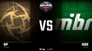 [RU] NiP против MIBR | Dust2 | Новая стадия легенд | StarLadder Major 2019
