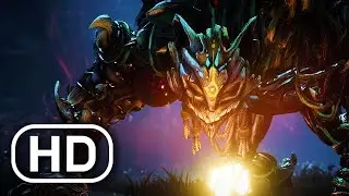 Taro Boss Fight - Kena Bridge of Spirits Scene 4k (PS5)
