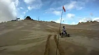ATV Drag Racing and Riding at Winchester Bay - Rear View