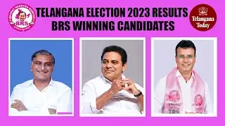 Telangana Election 2023 Results: BRS Party Winning Candidates | #TelanganaElections2023