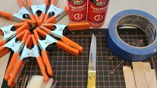How I make my paint brush bristle tails for my lures.