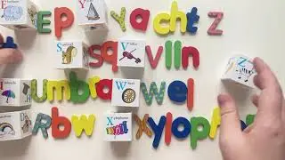 Головоломка ABC | Видеоурок по изучению слов и правописания с помощью кубиков для малышей №3
